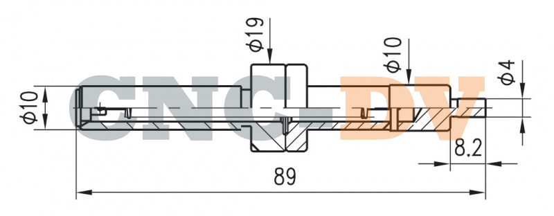 Кромкоискатель (краеискатель) механический CBQ-00C