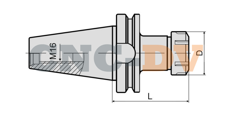 BT40-ER25-060 Патрон цанговый