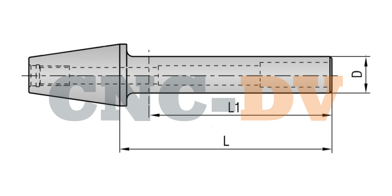 BT40-TB40-300 Контрольная (тестовая) оправка