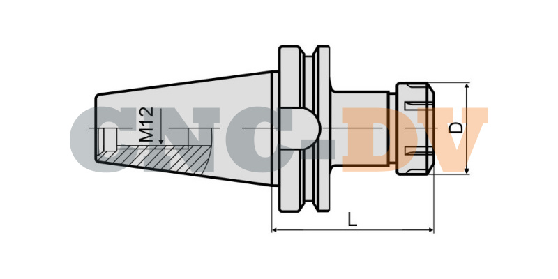 BT30-ER25-070 Патрон цанговый